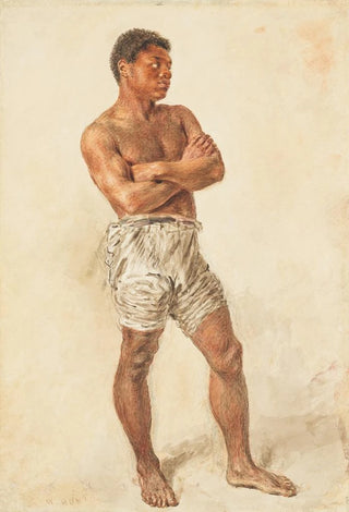 William Henry Hunt - Study of a Young Model.webp