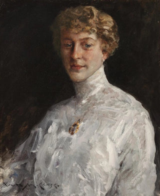 William Merritt Chase - Lady in a White Blouse.webp