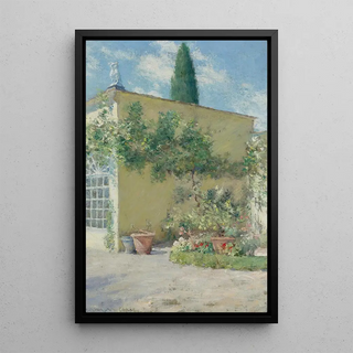 William Merritt Chase - Orangerie Of The Chase Villa In Florence.webp