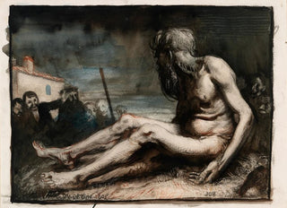 William Orpen - Job on the Dunghill.webp