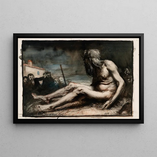 William Orpen - Job on the Dunghill.webp