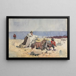 Winslow Homer - A ClamBake.webp