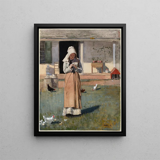 Winslow Homer - A Sick Chicken.webp