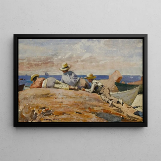 Winslow Homer - Three Boys on the Shore.webp