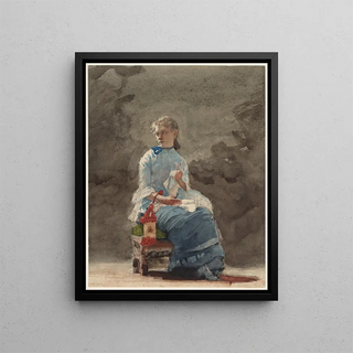 Winslow Homer - Young Woman Sewing.webp
