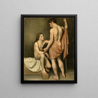 Woutherus Mol - Academiestudie van een man en een vrouw.webp