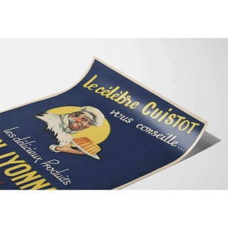 de l'affiche vintage - Les Délicieux Produits Flan Lyonnais