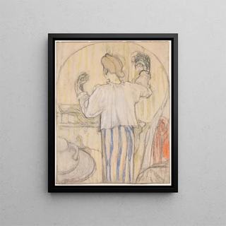 douard Vuillard - In Front of the Mirror.webp