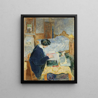 douard Vuillard - Lucy Hessel Reading Lucy Hessel lisant.webp