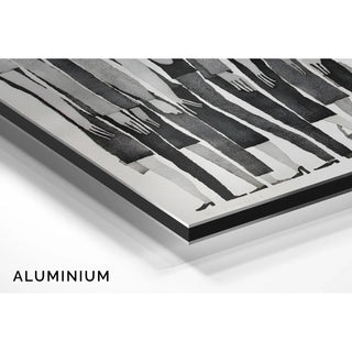 Black and White Design Poster - Solid Silhouettes