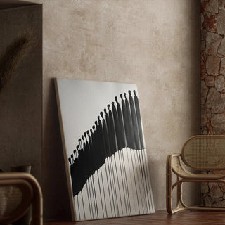 Decorative Table - Silent Procession