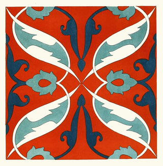 Afghan Boundary Commission - 18 plates of ornamental tiles from the Afghan Boundary Commission Pl 07.webp
