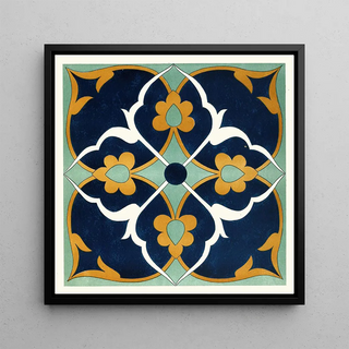 Afghan Boundary Commission - 18 plates of ornamental tiles from the Afghan Boundary Commission Pl 13.webp