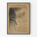 Oude poster van de Franse kunsttentoonstelling La Triennale 1916