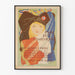 Frans patriottische poster 1 maart 1871-1918 bevrijd Elsass