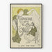 Oude poster tentoonstelling leerlingen Académie Julian Galerie Vollard