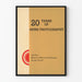 Poster 20 Jaar Nieuwsfotografie Museum voor Geschiedenis en Technologie