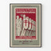 Vintage poster campagne tuberculosebestrijding