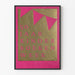 Poster 50 jaar Kinderboekenweek vintage wanddecoratie