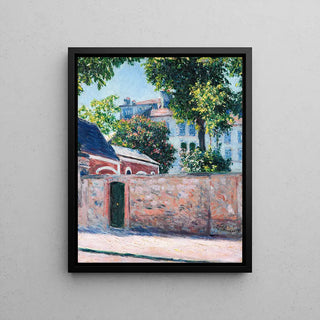 Huizen in Argenteuil - Gustave Caillebotte
