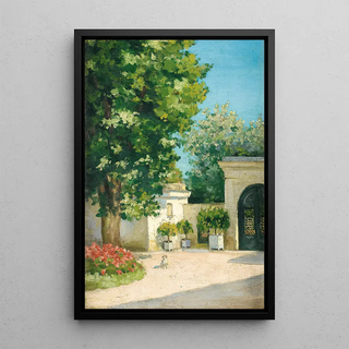 Yerres. De L’Exèdre, De Poort van de Familie Woning - Gustave Caillebotte