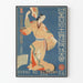 Vintage poster van Japanse volksdans