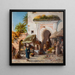 in Tanger - Frederick Henry Howard Harris — ingelijst kunstwerk aan de muur