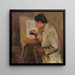 À la peinture - Włodzimierz Popiel — ingelijst kunstwerk aan de muur