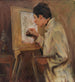 À la peinture - Włodzimierz Popiel — weergave van het kunstwerk