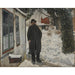 Reproduction of the painting À la vieille maison - Laurits Andersen Ring