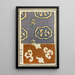 Chinese impressies pl119 - A F Stoddard Company — ingelijst kunstwerk aan de muur