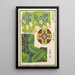 Estampes chinoises pl16 - A F Stoddard Company — ingelijst kunstwerk aan de muur