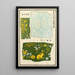 Chinese houtsneden pl36 - A F Stoddard Company — ingelijst kunstwerk aan de muur