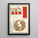 Reproductie van het schilderij Chinese houtsneden pl51 - A F Stoddard Company