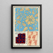 Estampes chinoises pl61 - A F Stoddard Company — ingelijst kunstwerk aan de muur