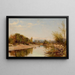 Rivière Androscoggin New Hampshire - Aaron Draper Shattuck — ingelijst kunstwerk aan de muur
