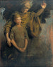 Jongen en engel - Abbott Handerson Thayer — weergave van het kunstwerk