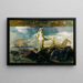 Minerve in een strijdwagen - Abbott Handerson Thayer — ingelijst kunstwerk aan de muur