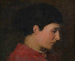 Portrethoofd - Abbott Handerson Thayer — weergave van het kunstwerk