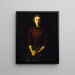 Portrait of a lady Mme William B. Cabot - Abbott Handerson Thayer — framed artwork on a wall