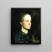 Portret van vrouw Mlle Gertrude Bloede - Abbott Handerson Thayer — ingelijst kunstwerk aan de muur