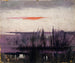 L'étude du ciel simulé par des flamants roses pour le livre sur la coloration dans le règne animal - Abbott Handerson Thayer — weergave van het kunstwerk