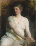 Jonge vrouw - Abbott Handerson Thayer — weergave van het kunstwerk