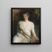 Jonge vrouw - Abbott Handerson Thayer — ingelijst kunstwerk aan de muur