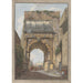 Reproductie van het schilderij Arc de Titus - Abraham Louis Rodolphe Ducros