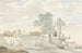 Vestiges du temple d'Hercule dans les murs de l'ancienne Agrigente - Abraham Louis Rodolphe Ducros — artwork view