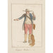 van een Siciliaanse man in lokale kleding - Abraham Louis Rodolphe Ducros — weergave van het kunstwerk