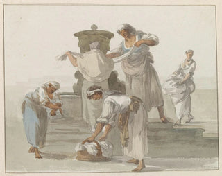 AbrahamLouisRodolphe Ducros - Wasvrouwen van Chiaja te Napels.webp