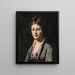 Portret van een vrouw - Abraham Archibald Anderson — ingelijst kunstwerk aan de muur
