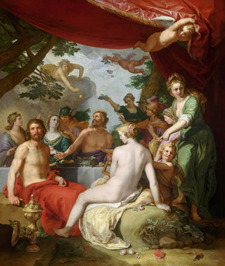 Abraham Bloemaert - The Feast of The Gods At The Wedding of Peleus and Thetis.webp